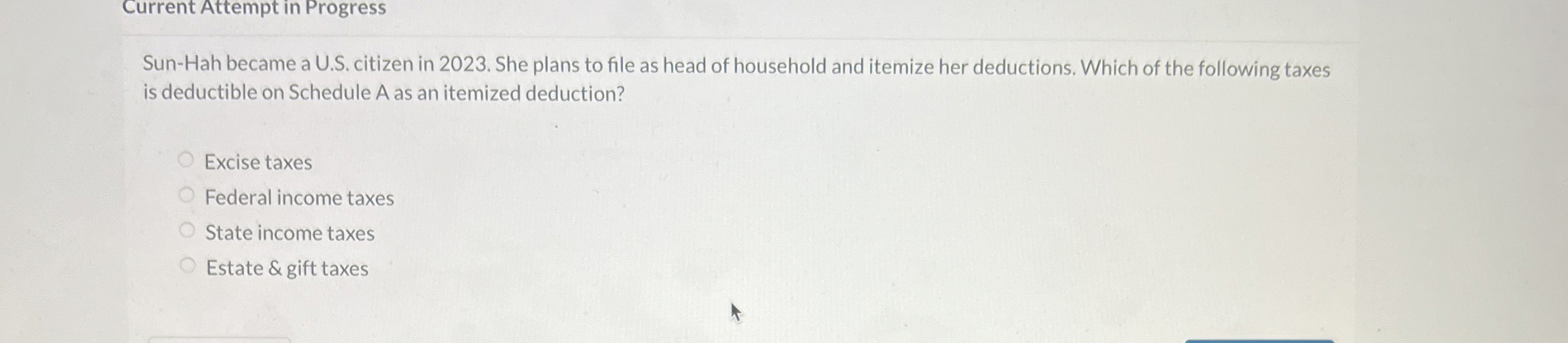  Current Attempt in Progress Sun-Hah became a U.S. citizen in 2023.