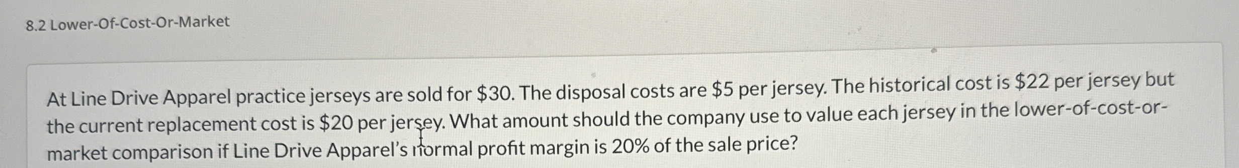  At Line Drive Apparel practice jerseys are sold for $30. The