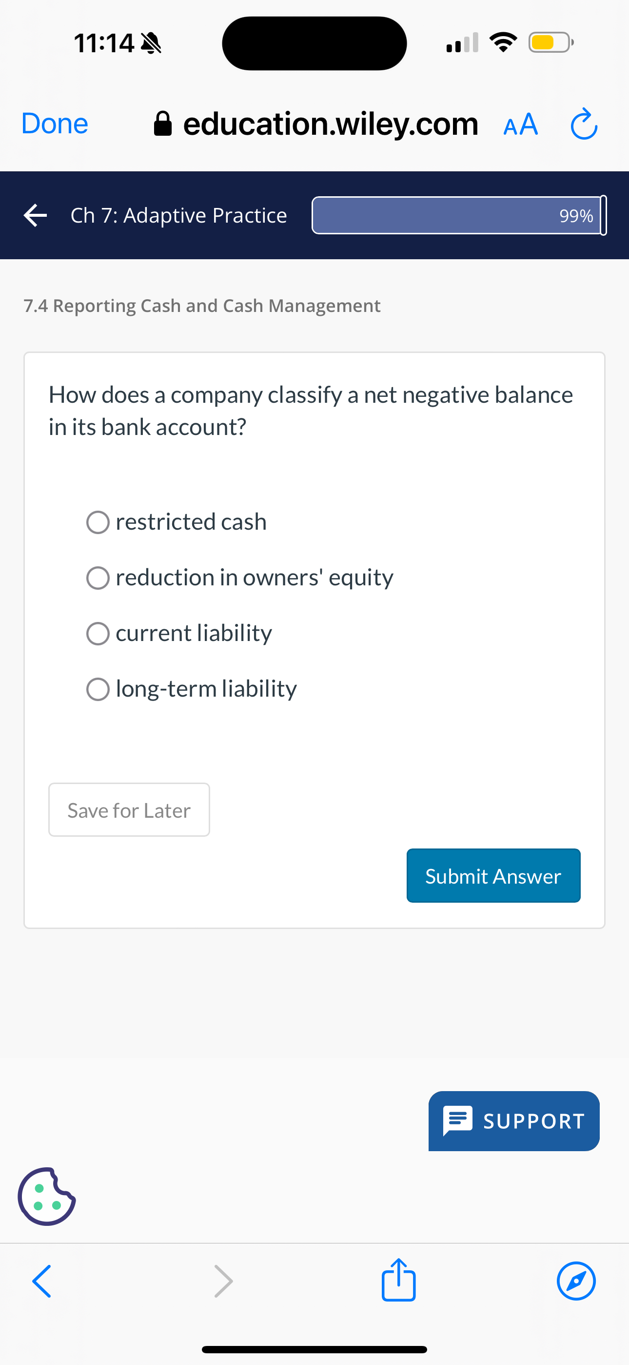  7.4 Reporting Cash and Cash Management How does a company classify