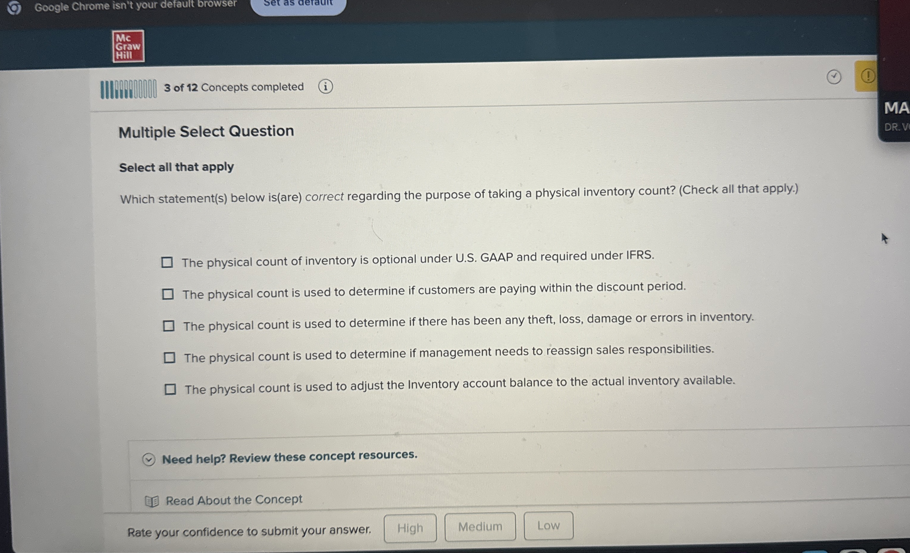  Multiple Select Question Select all that apply Which statement(s) below is(are)