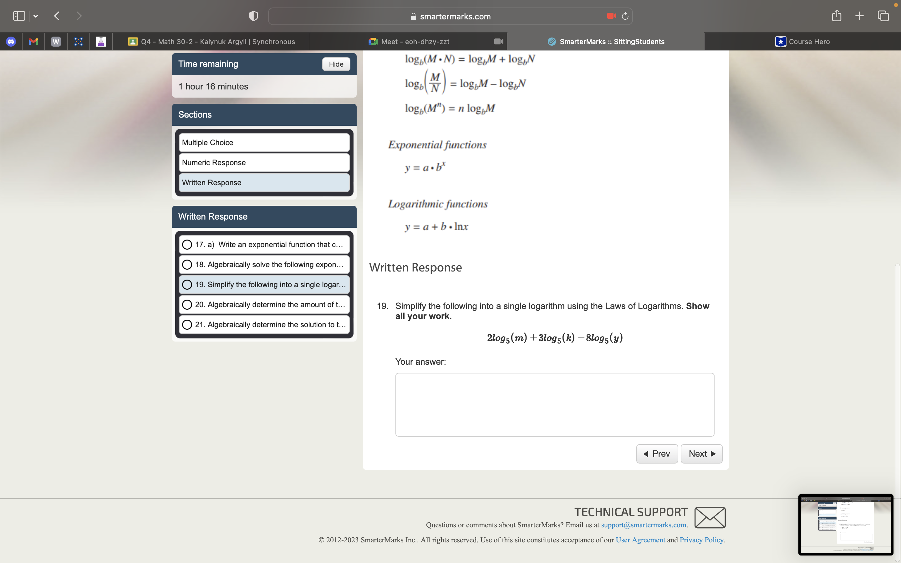I need an answer and solution please. \fE smartermarks.com C " Mean