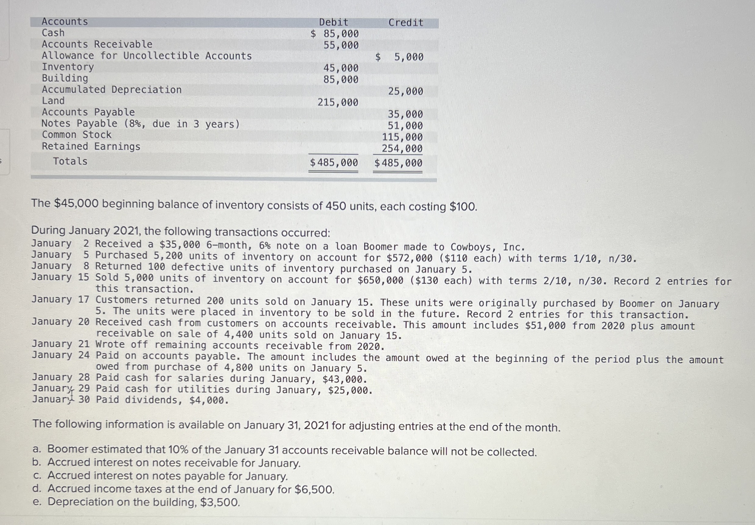  Please help on how to solve !!! Record each of the