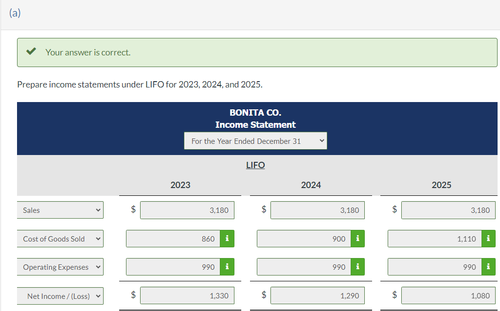  E21.3(LO 1)(Accounting Change) Taveras Co. decides at the beginning of 2025