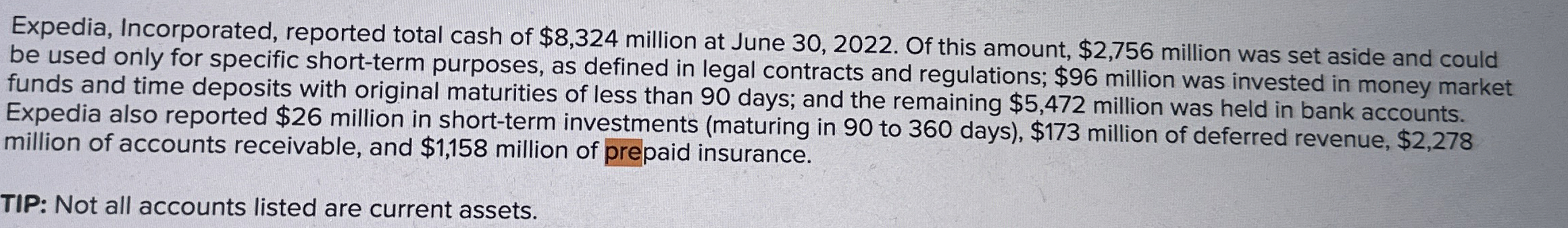  Required information E2-15(Static) Analyzing and Recording Transactions, and Preparing and Evaluating