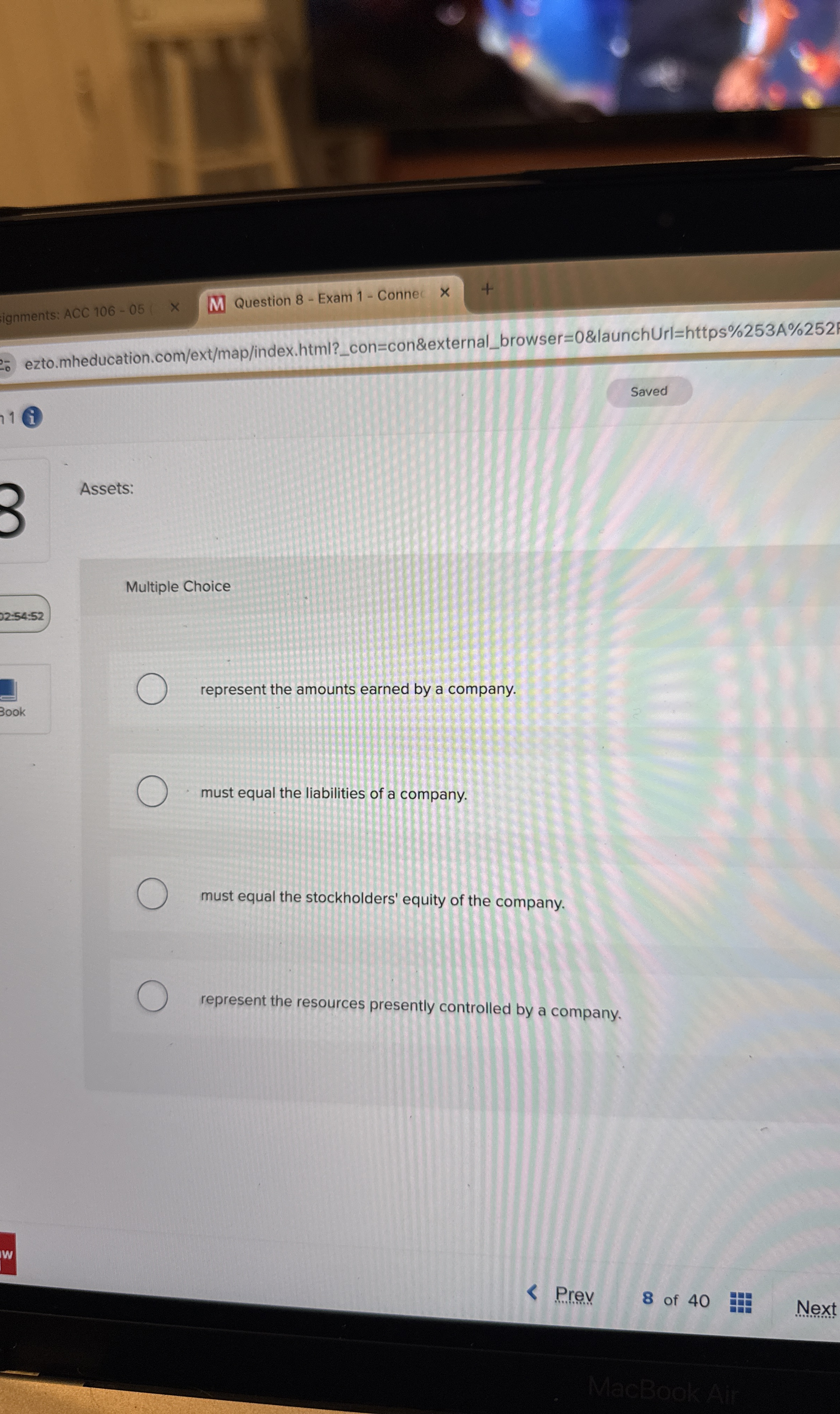  Multiple Choice represent the amounts earned by a company. must equal