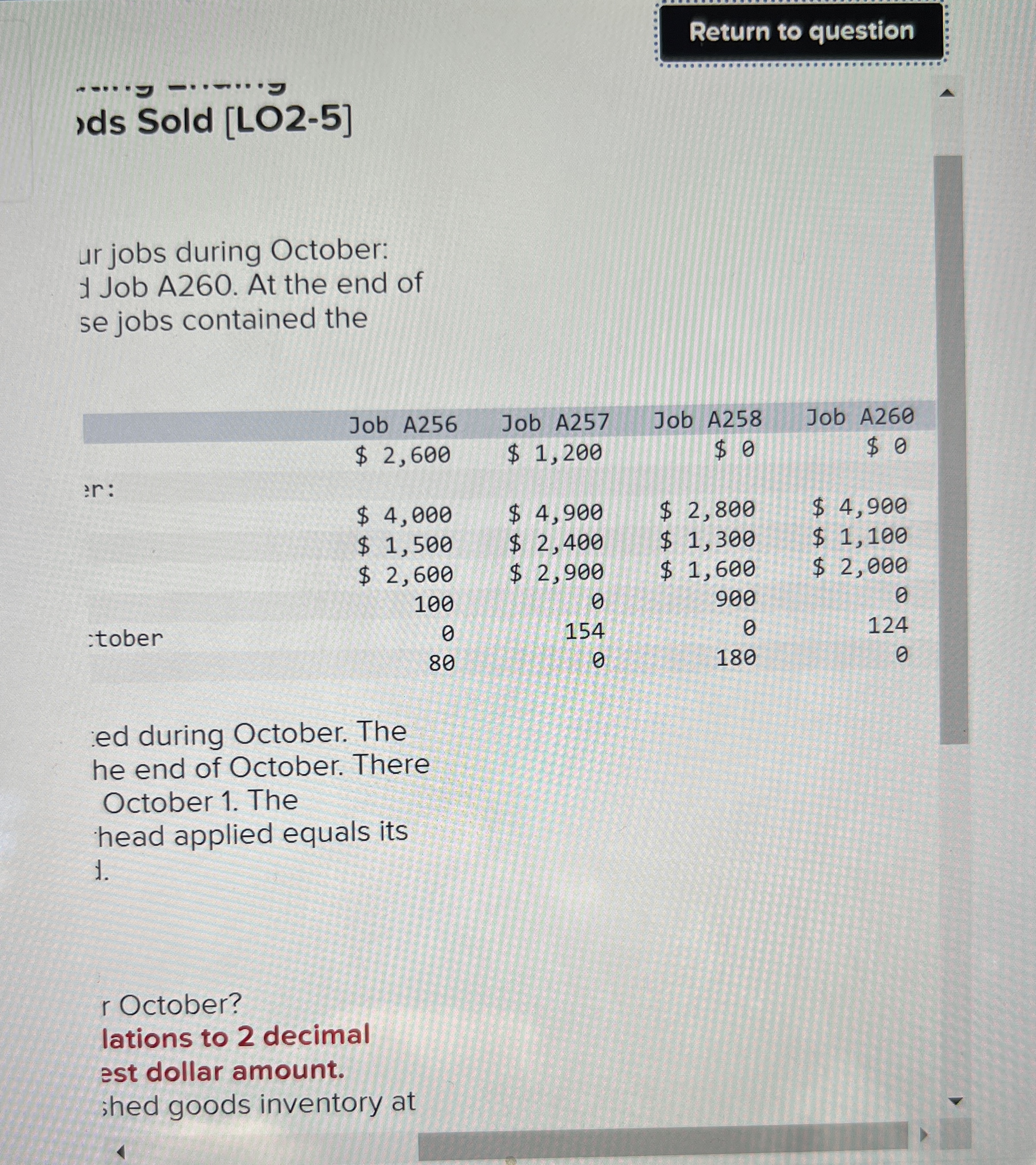  Only number 2 that i've got wrong please help. I try