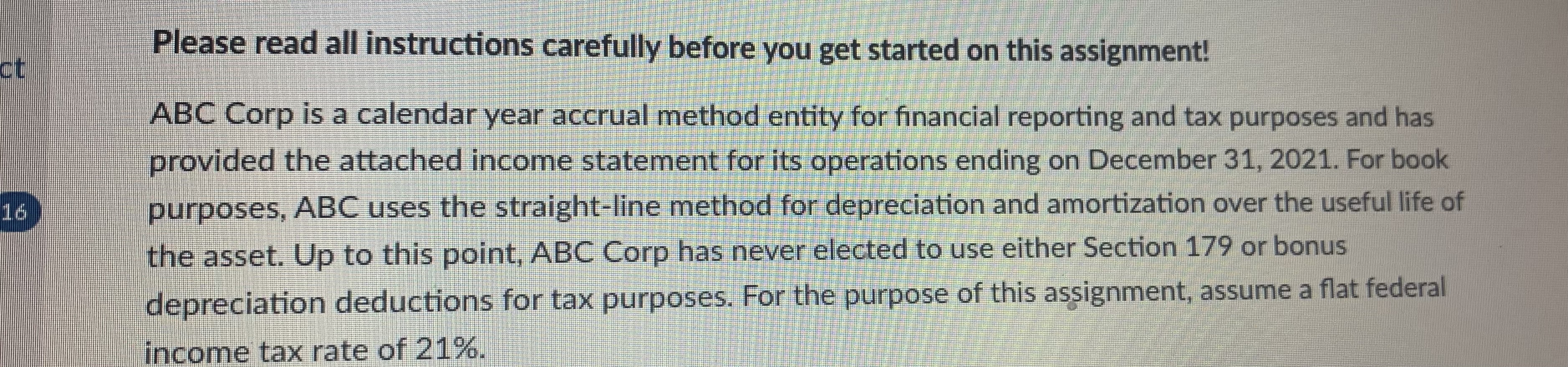  Please read all instructions carefully before you get started on this