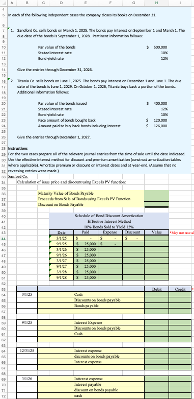  please help explain how each step is done with their excel