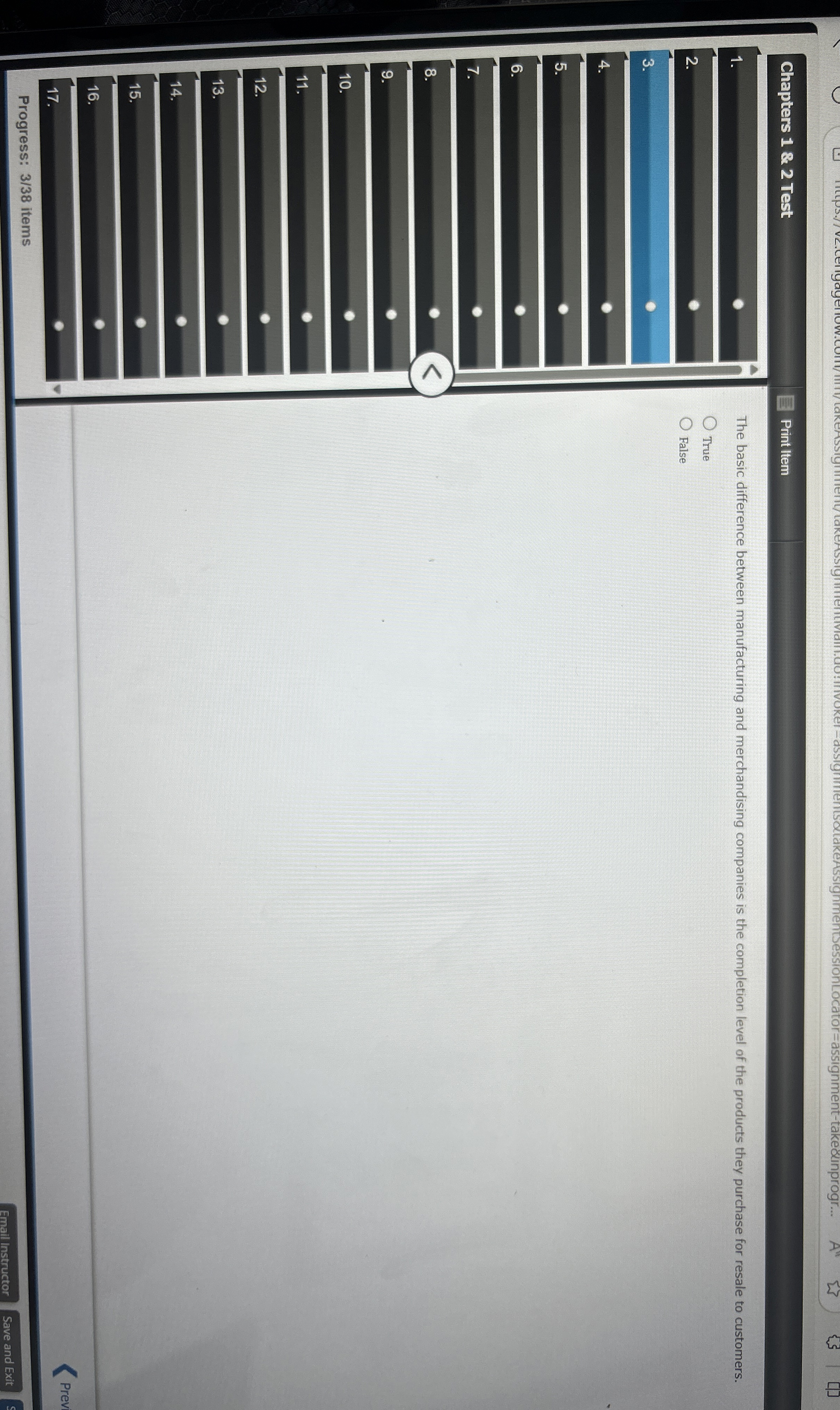  The basic difference between manufacturing and merchandising companies is the completion