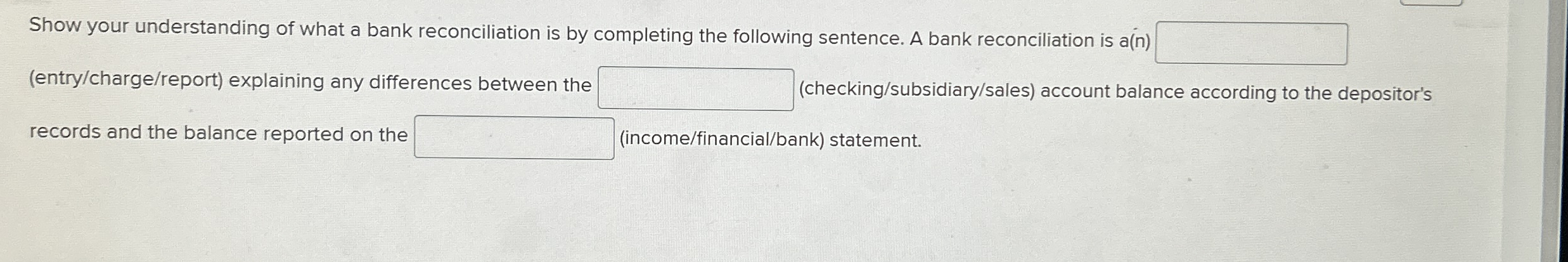  An electronic funds transfer involves an electronic (not paper) transfer of