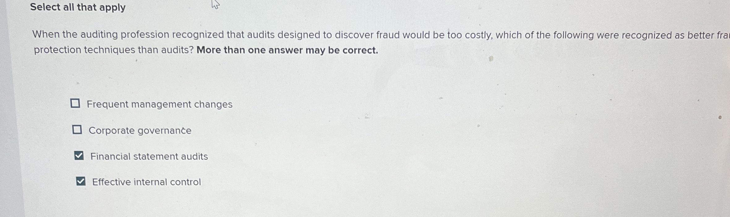  Select the most closely related term with each auditing term (or