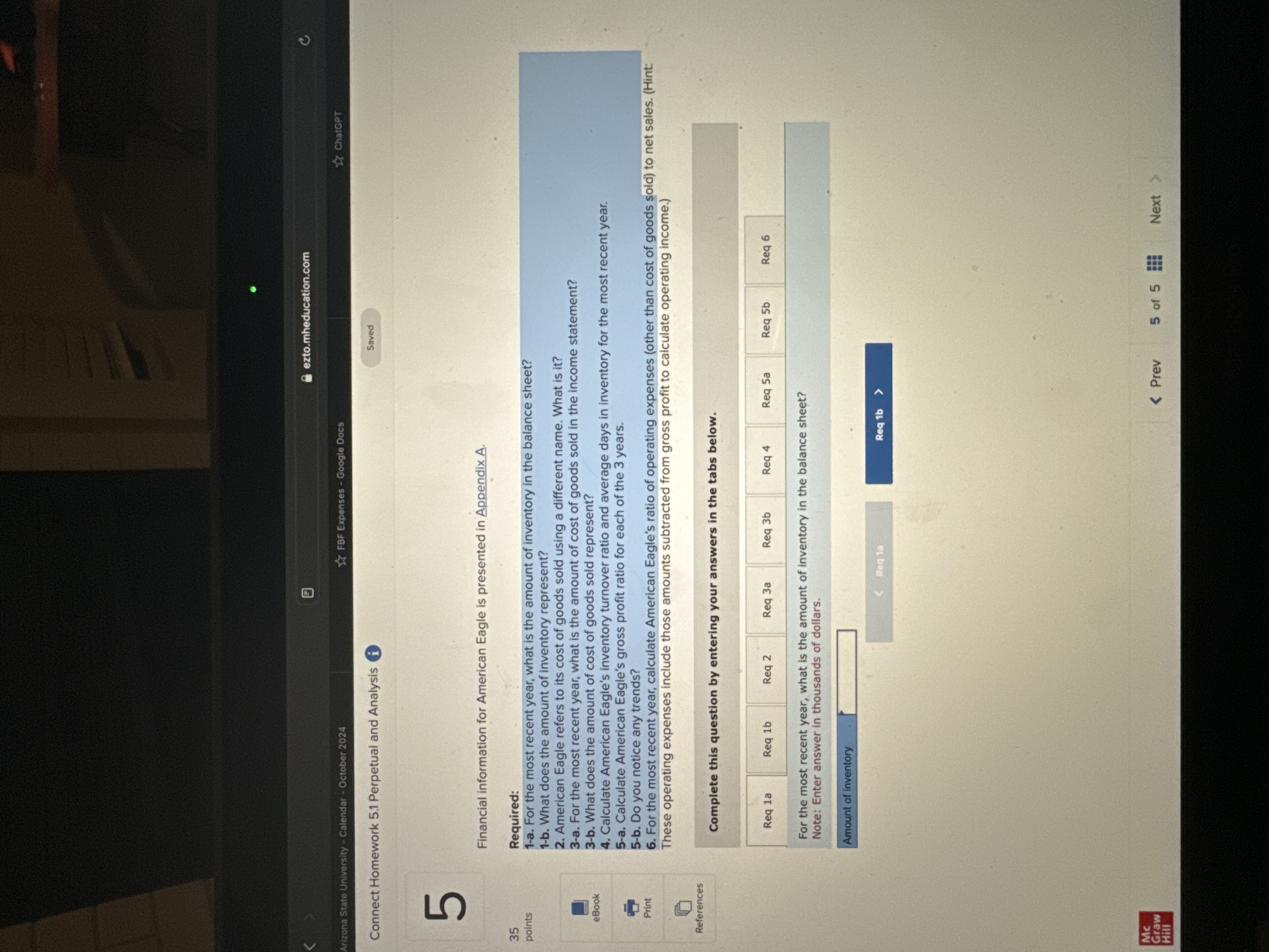  Req 1 a Req \(1 b \) Req 2 Req 3a