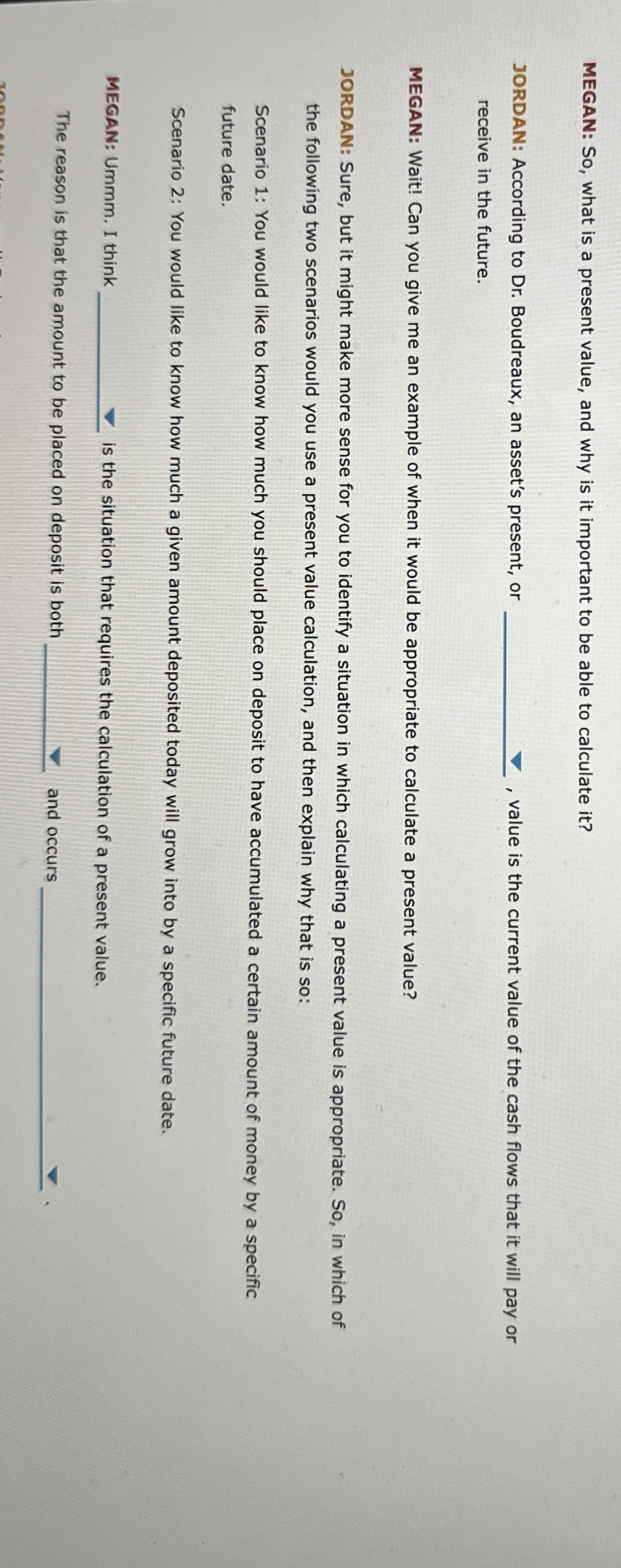  what is a present value, and why is it important to
