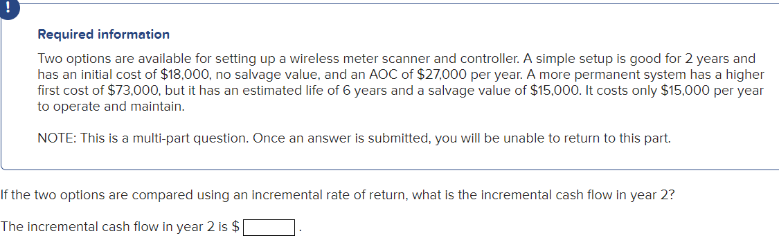  Required information Two options are available for setting up a wireless