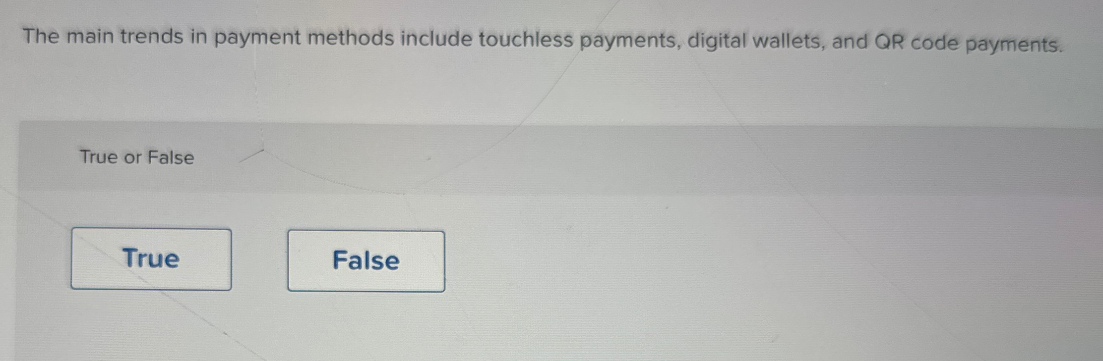  The main trends in payment methods include touchless payments, digital wallets,