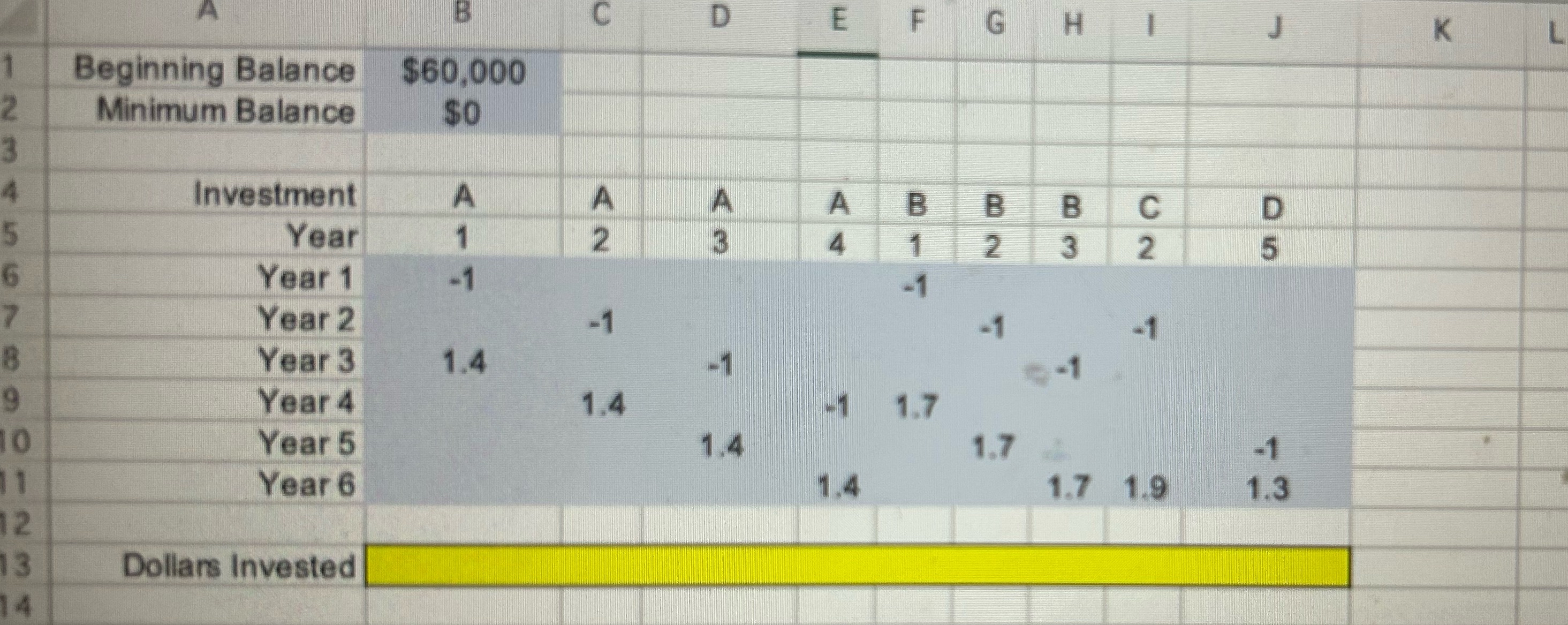  New Exercise Bank Content Qu.06-19 Al Ferris has $60,000 that he