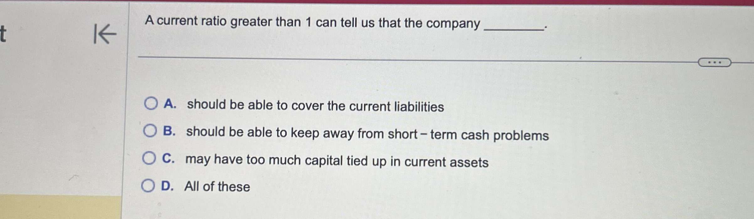  Everything else equal, an industry with more leverage will have a