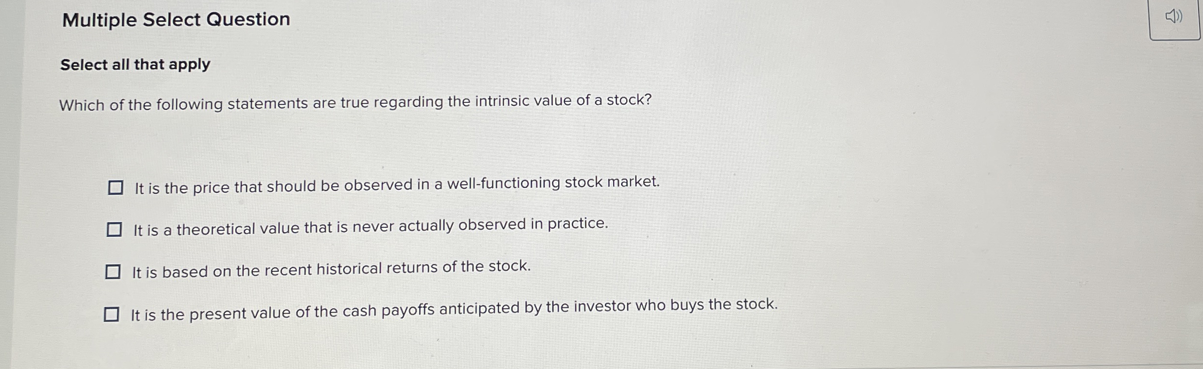  Multiple Select Question Select all that apply Which of the following