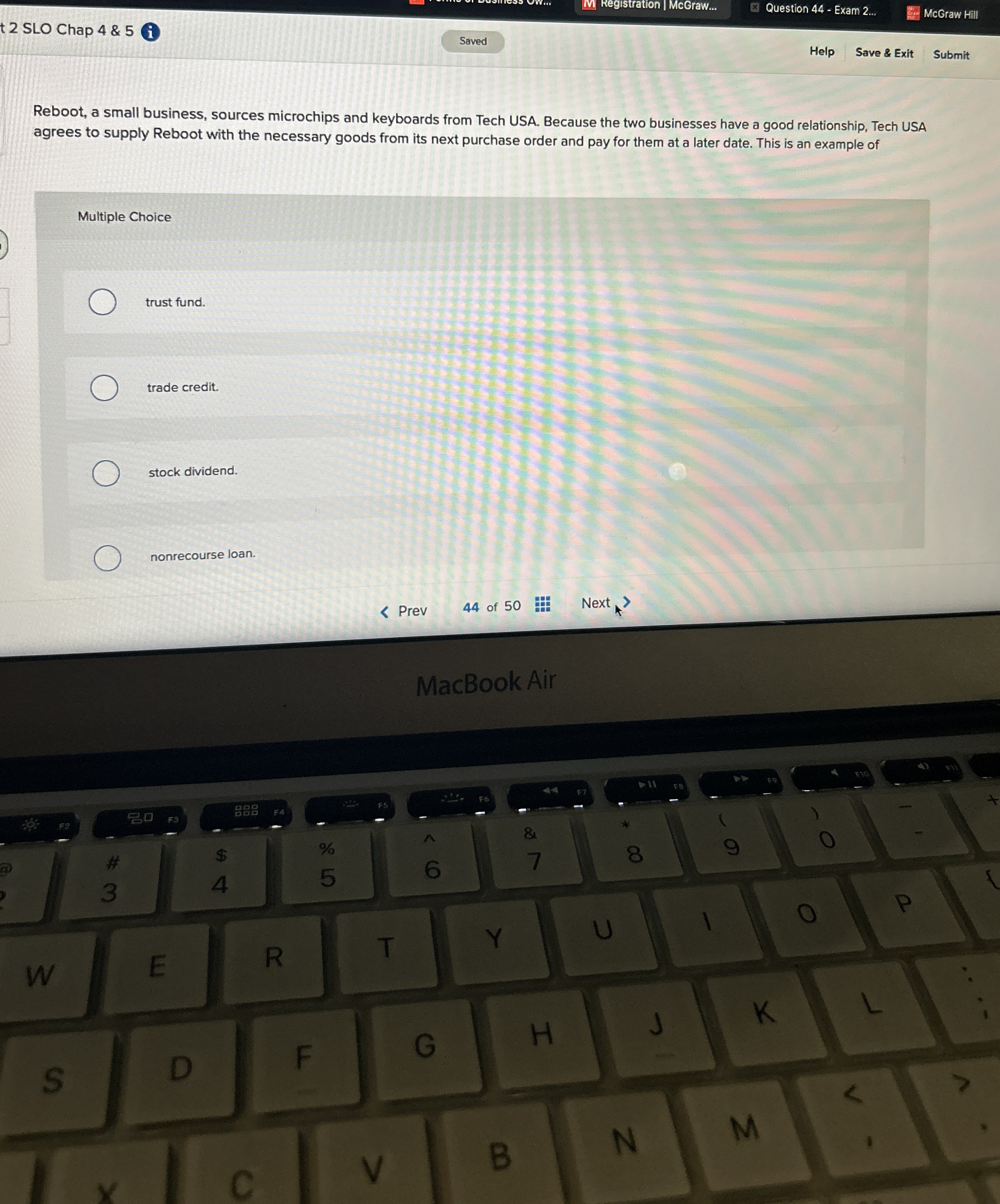  Reboot, a small business, sources microchips and keyboards from Tech USA.