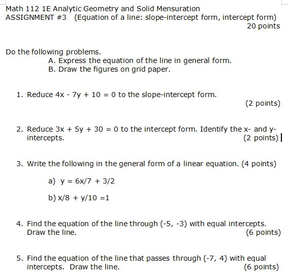 Help me please, I don't know anything about this Math 112 1E