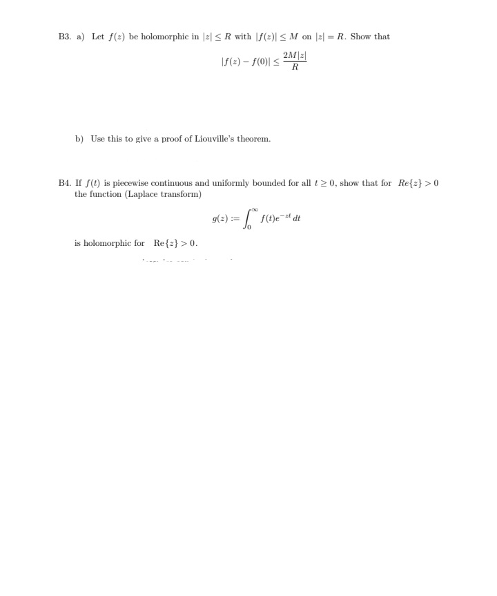 functions holomorphic in the connected open set ? and assume they converge