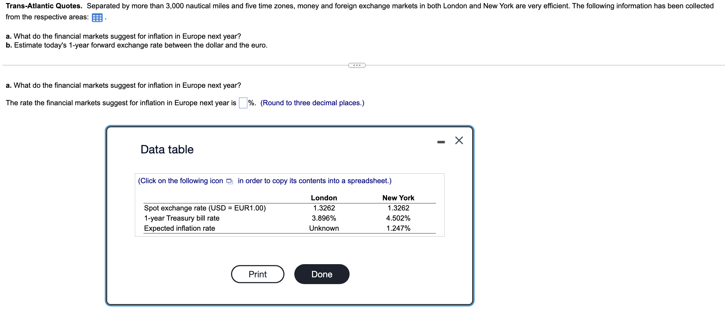  Trans-Atlantic Quotes.Separated by more than3,000 nautical miles and five time zones,