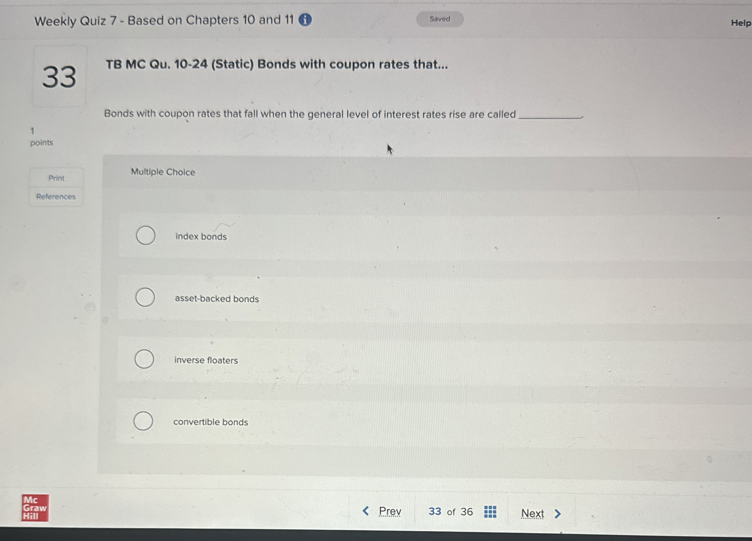  TB MC Qu.10-24(Static) Bonds with coupon rates that... Bonds with coupon