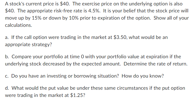  There is no additional info provided. A stock's current price is