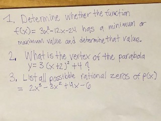 and type of roots of the equation 4x - 67 + 15x
