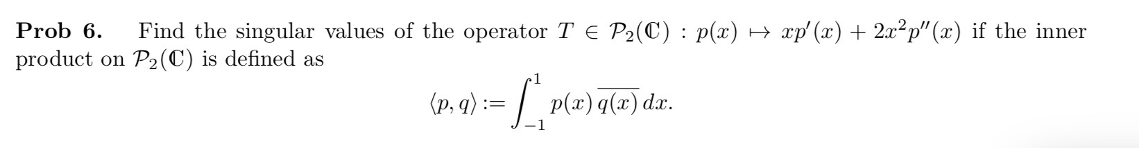 on the space V :=span(1, cos cc,sin:c) over IR, with the inner