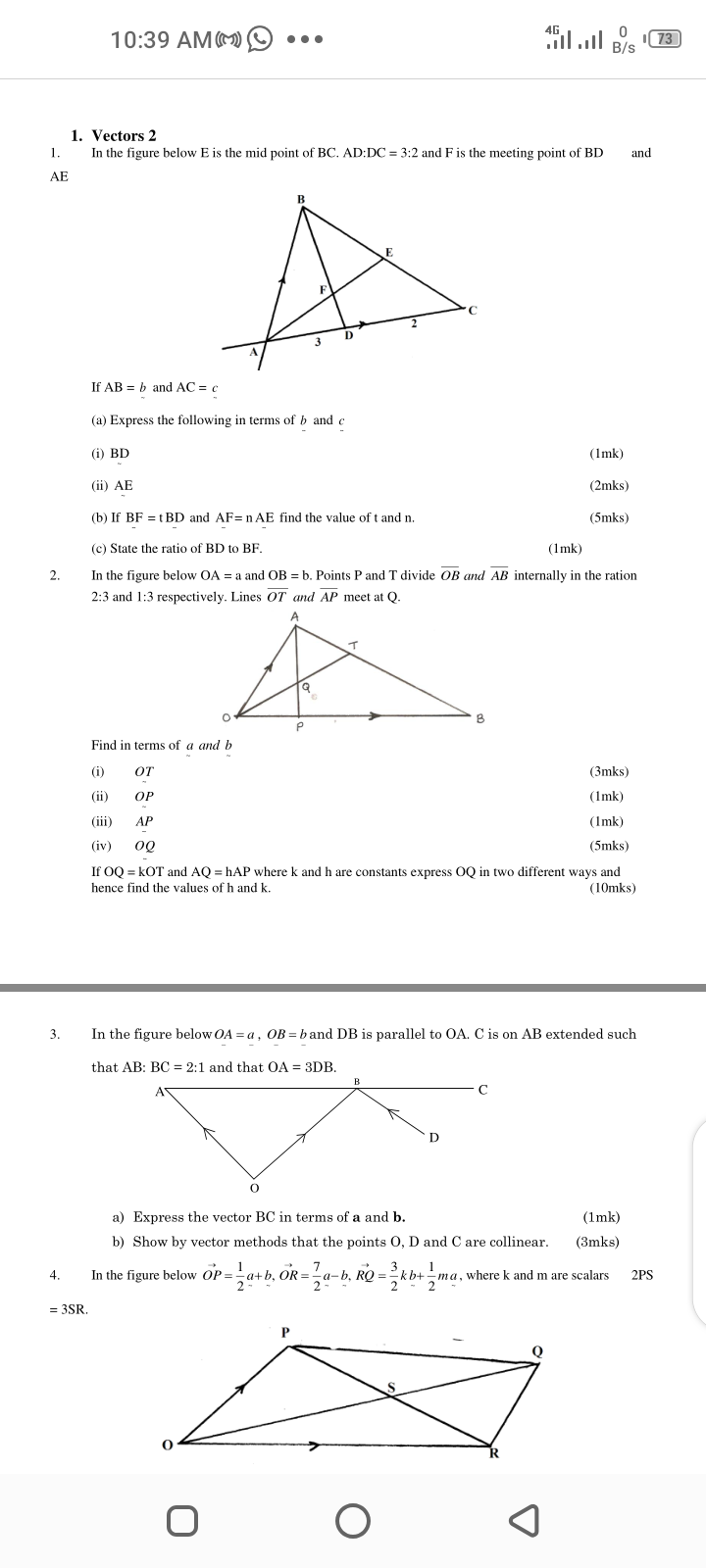 ... Help in solving this please 10:39 AM(M) .. . 9 73