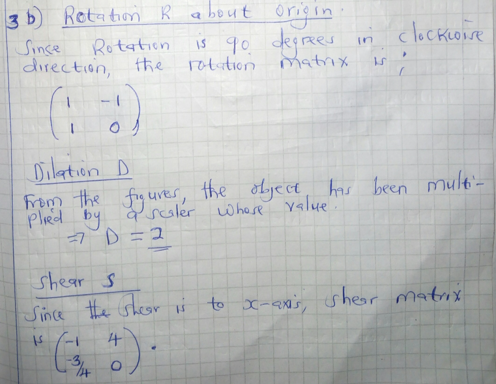 QUESTION: In the attached solution for 3b, how do you determine the