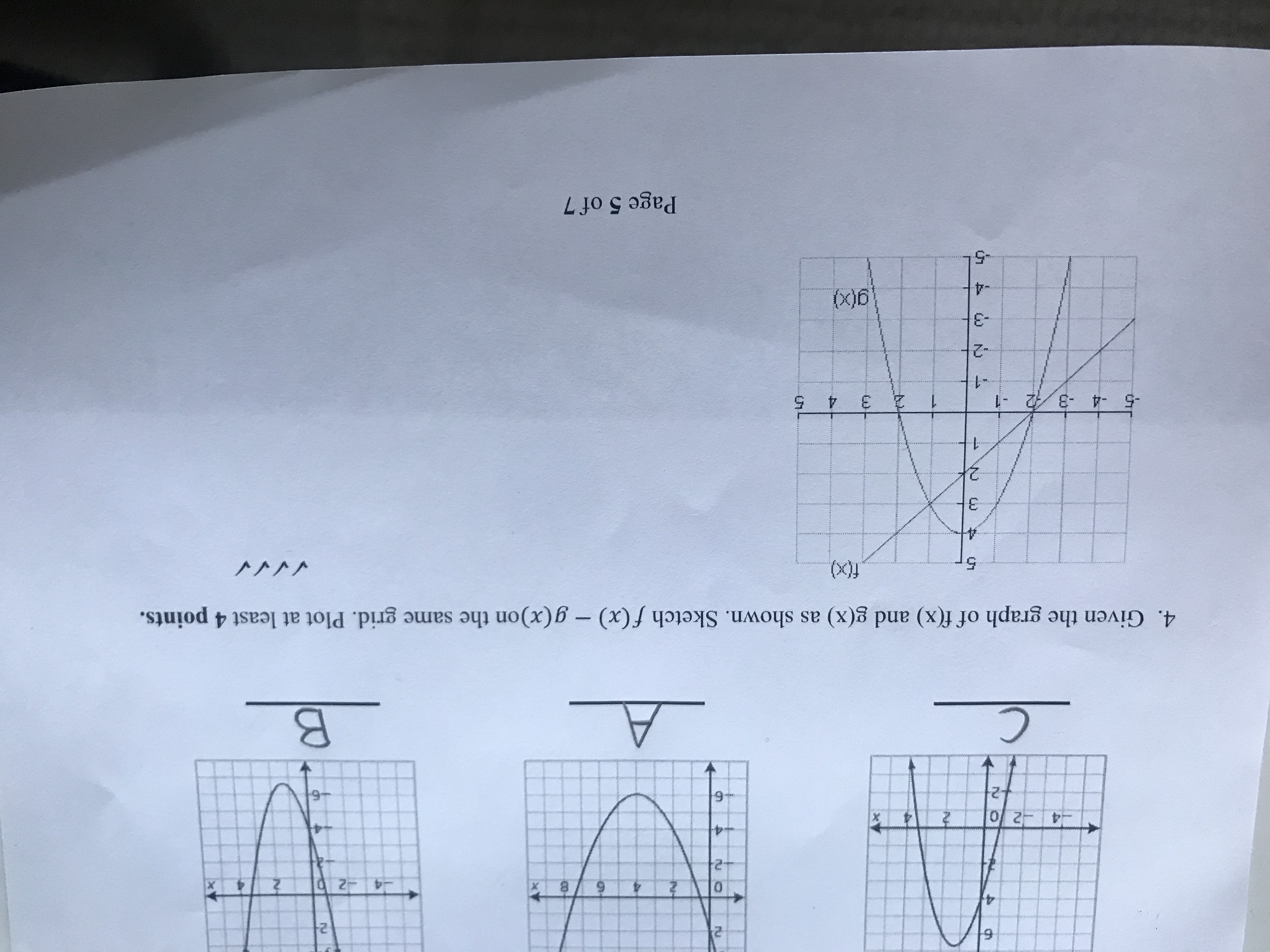 please help me with this question and provide a graph sketch as