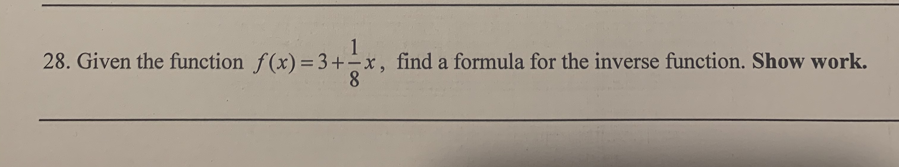 Explain the steps on how to solve the problem. 28. Given the