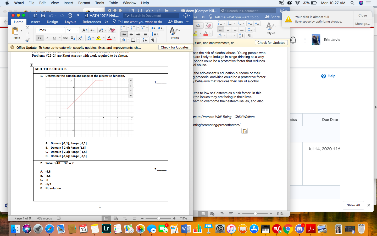need help with #1 Word File Edit View Insert Format Tools Table