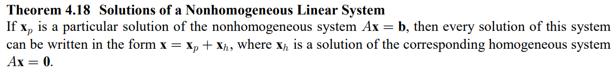 it is, use Theorem 4.18 to write the solution in terms of