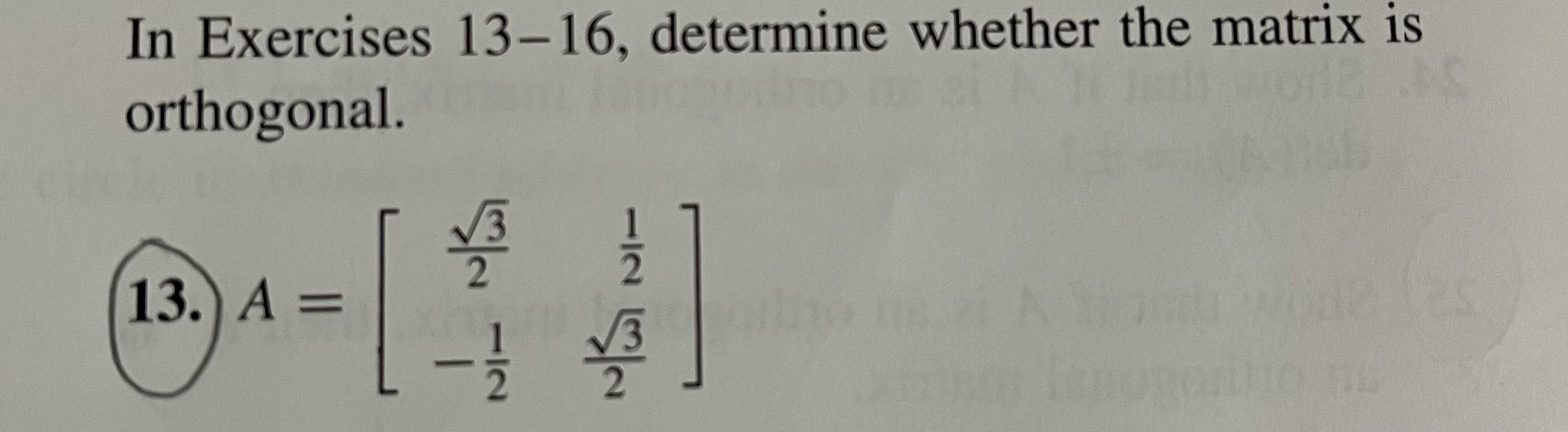 / 15. A = V2 2 - O2 11. A = 020