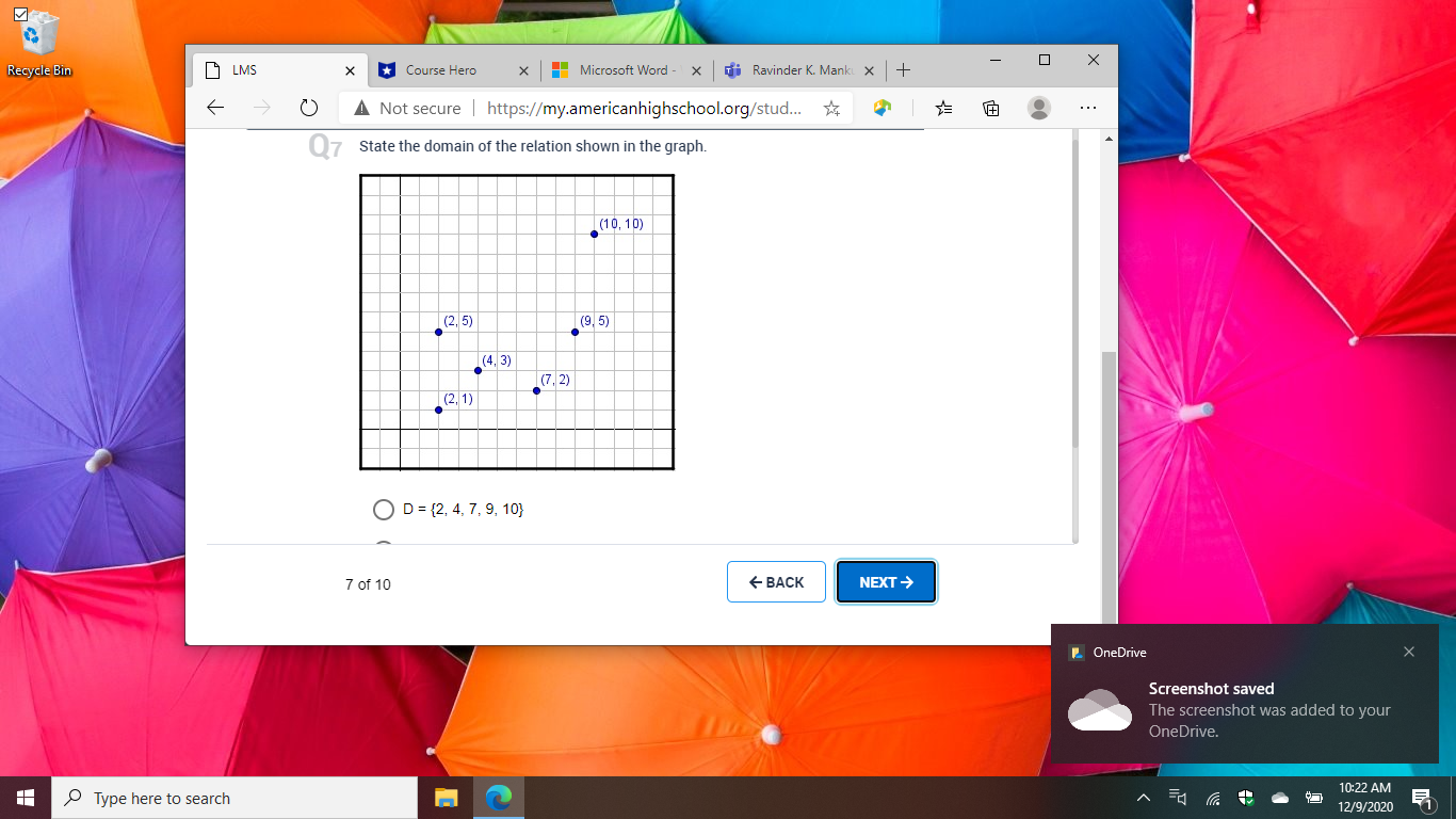 4) (3, 2) (2, 0) (1, - 2) (0, -4) O y