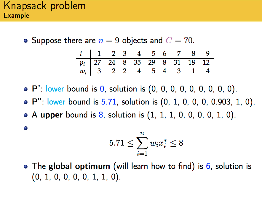 you don't want it heavy, so you want to buy the objects