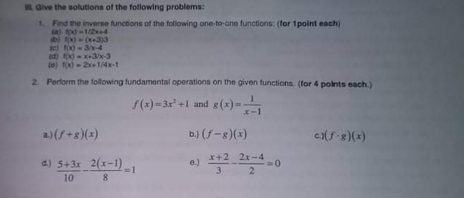 each element in the domain is related to only one value in