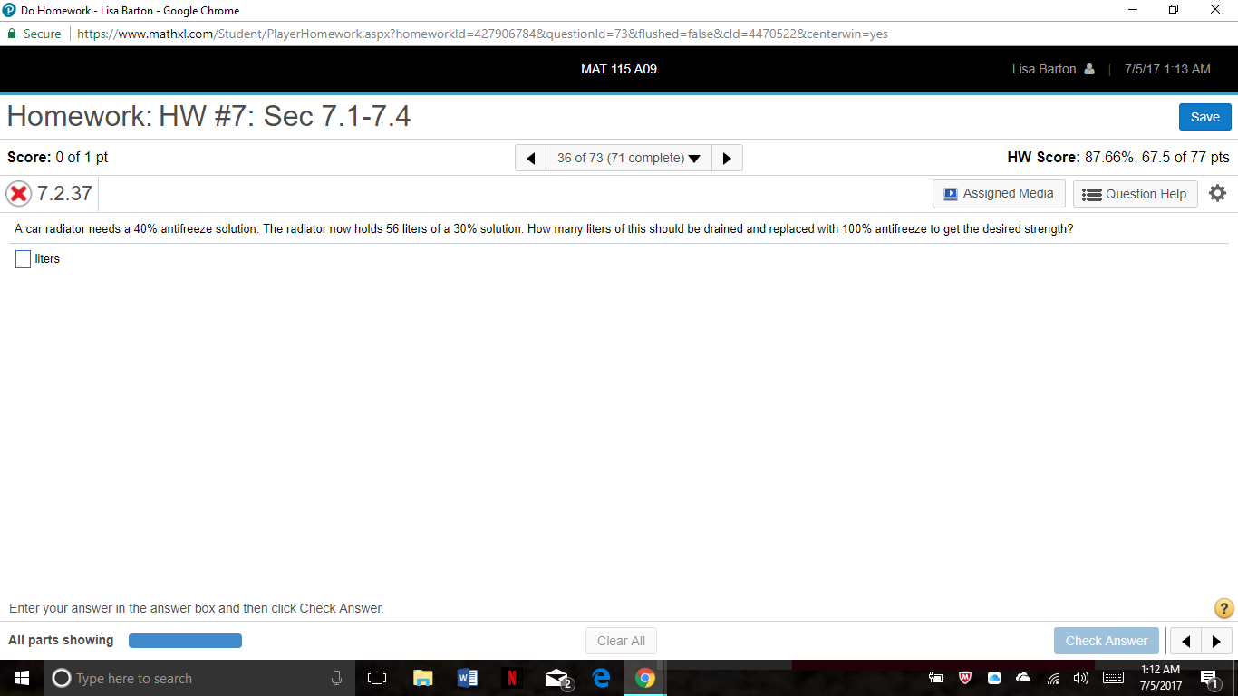 a Do Homework , Lisa Barton , Google Chrome X 9