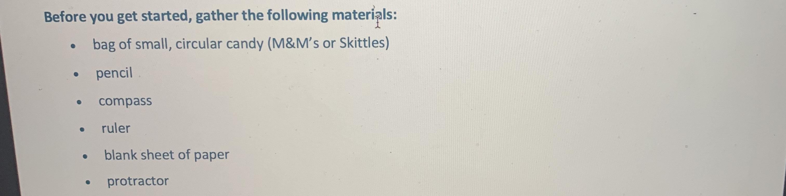 many (complete) times were you able to fit the pieces of candy