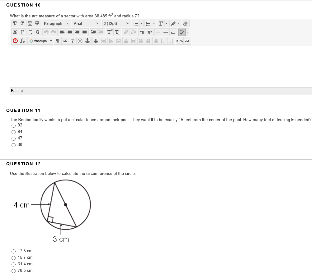 (12pt) fx Mashups - @i S Path: p QUESTION 6 Find the