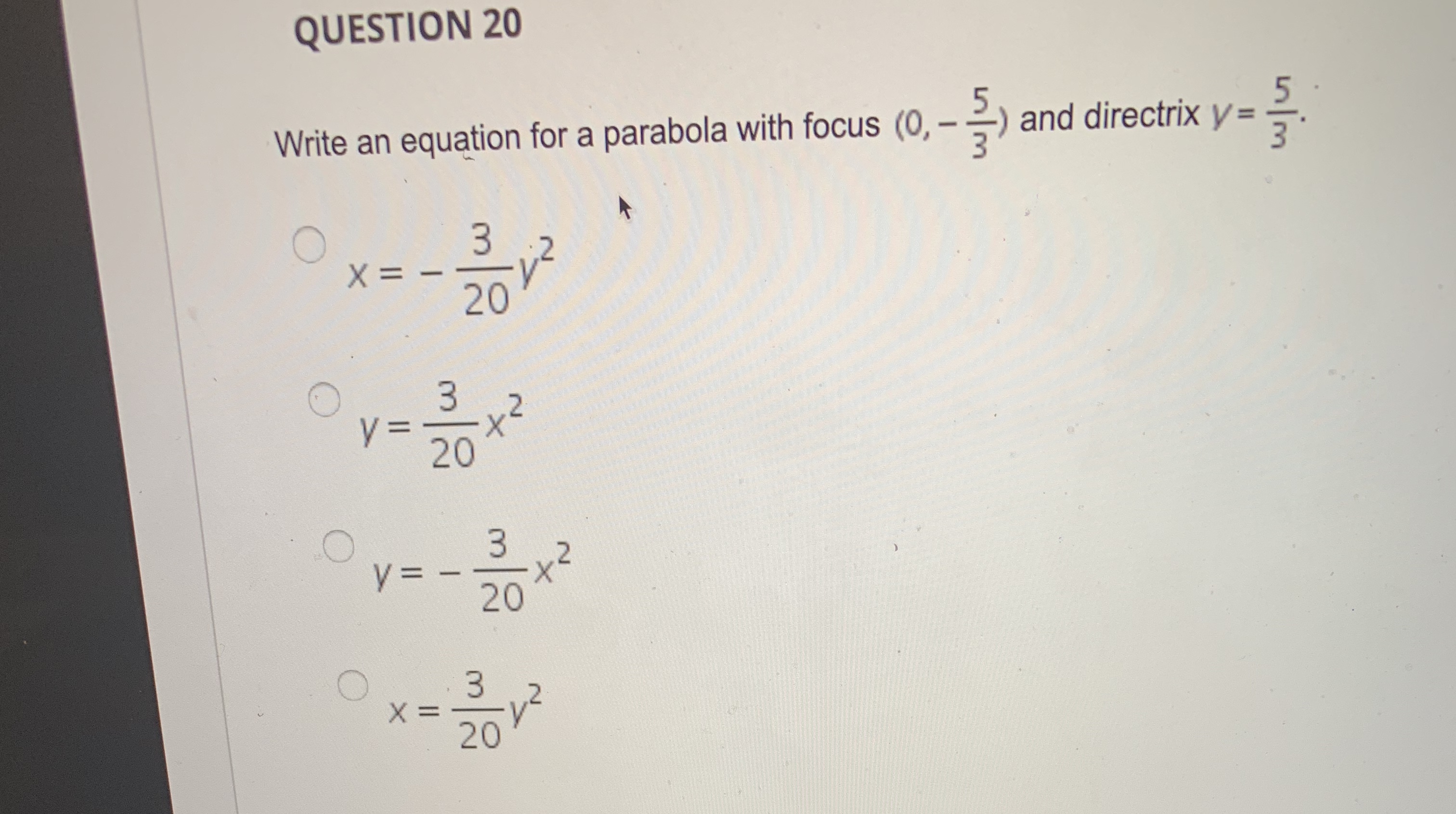 / up O X = = 3 20 O V = 3