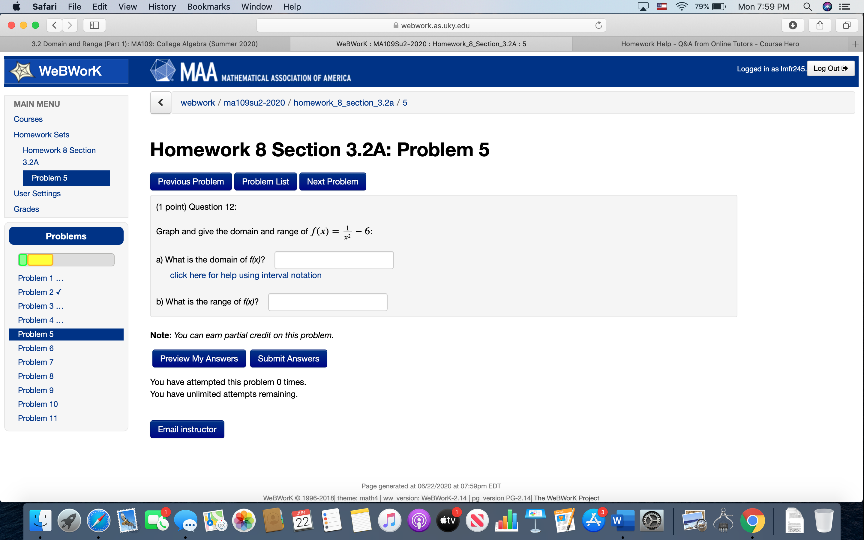 function. can someone walk me through these? Safari File Edit View History