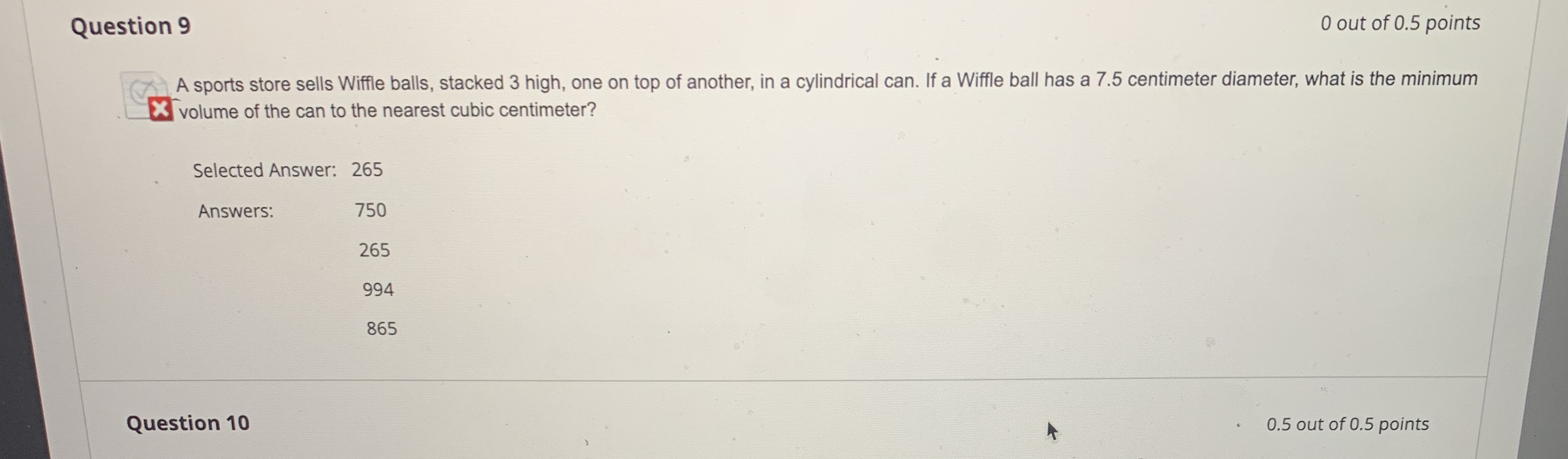 Question 17 0 out of 0.5 points New York City covers an