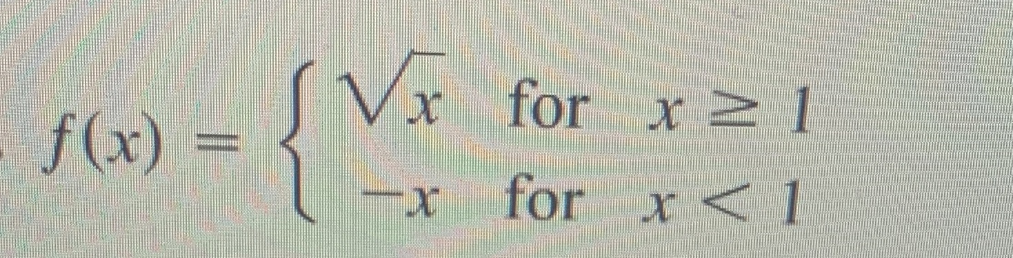 Make a table listing ordered pairs for each function. The sketch the