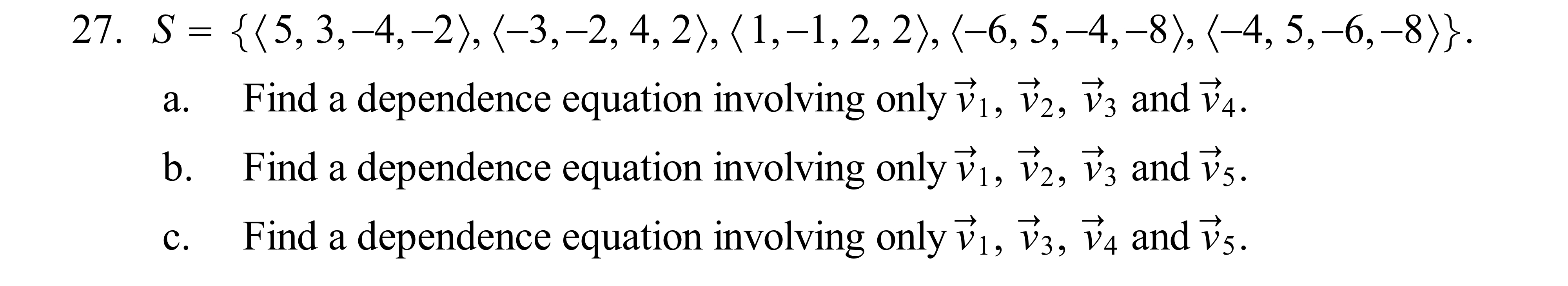{31, 32, ..., T2)\" } C [Rm are all dependent. As before,