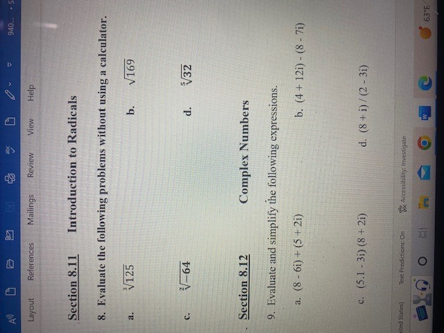 5.2, b - 6.8, and c -. Evaluate = (F - 32)