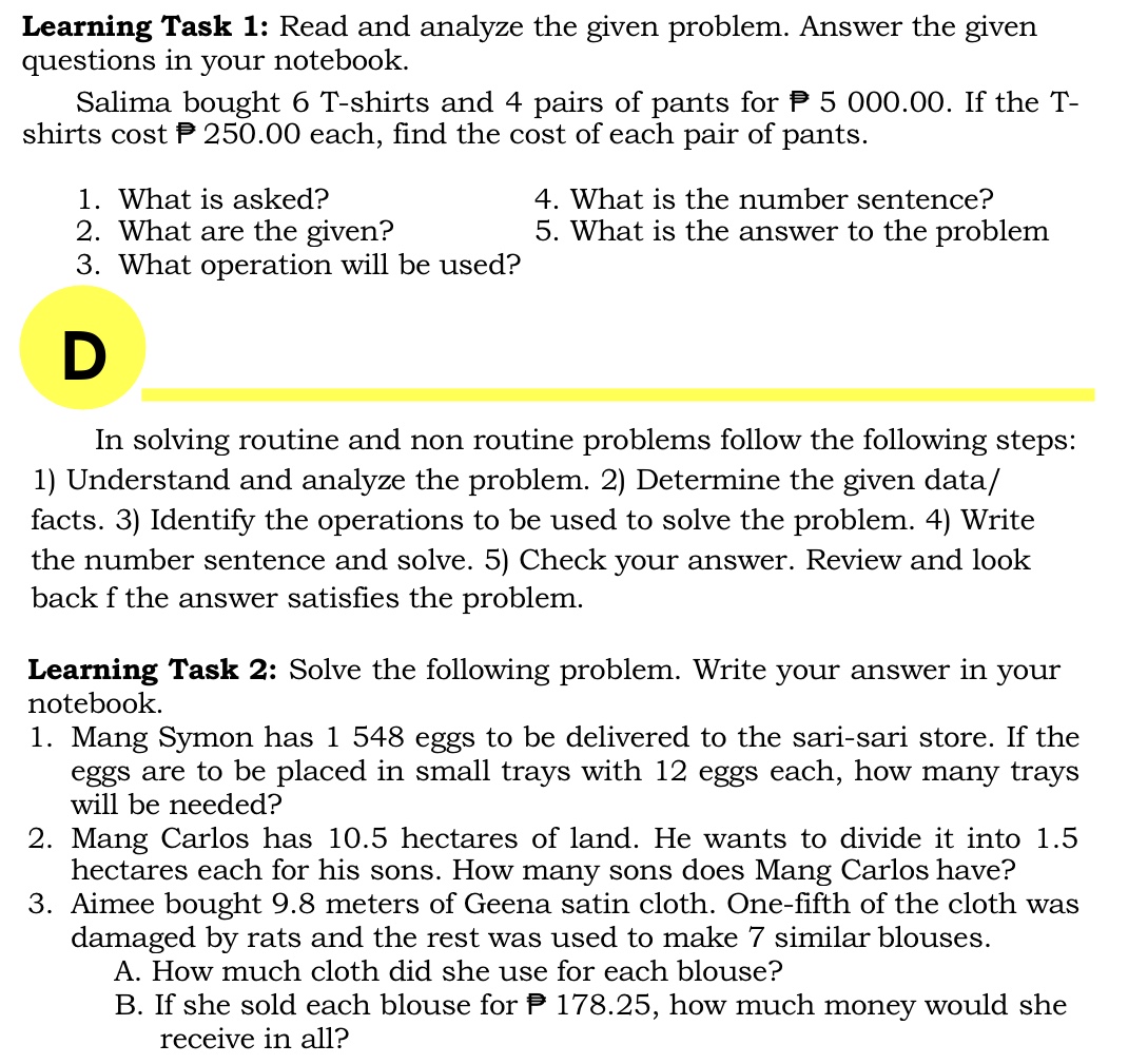 hidden questions should be incorporated in your answer. Write your solution in